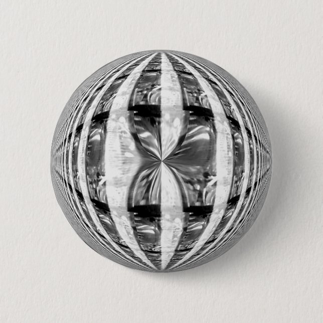 Orb Chrome button round (Front)