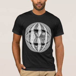 Orb Chrome Round American apparel t-shirt