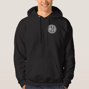 Orb Chrome Round sweatshirt pocket & back
