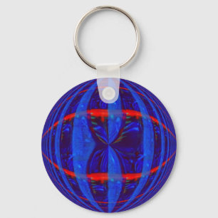 Orb Dark Blue keychain