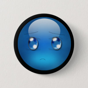 Orb Feelings: Sad 6 Cm Round Badge