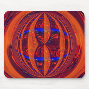 Orb Red mousepad (horizontal)