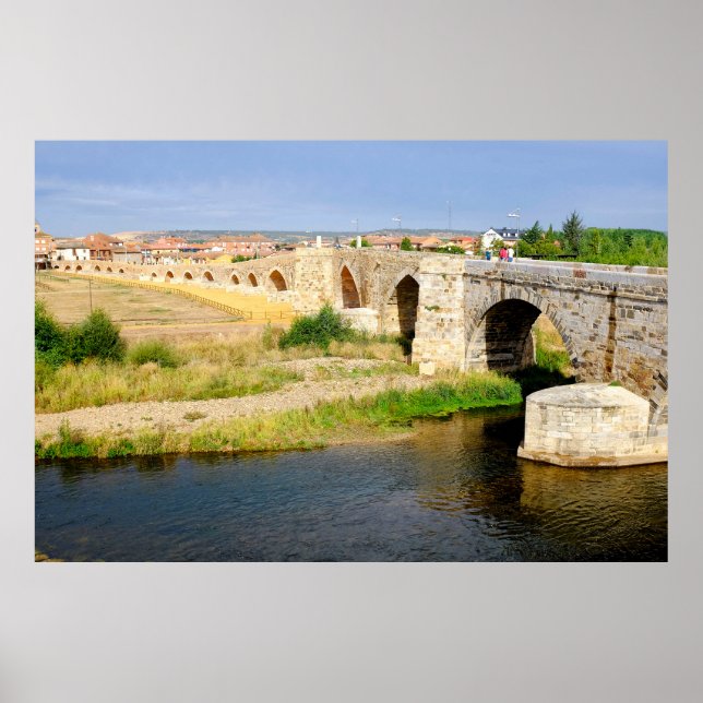 Orbigo Bridge Poster (Front)