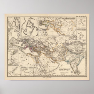 Orbis terrarum regni Persici tempore Poster