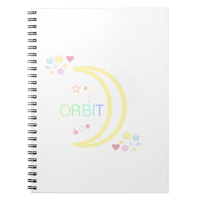 Orbit Kpop Cute Loona Teen Aesthetic Notebook (Front)