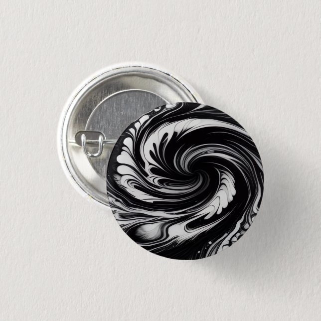 Orbiting Vortex Button (Front & Back)