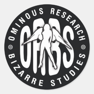 ORBS 1.5 inch W/B Sticker 003