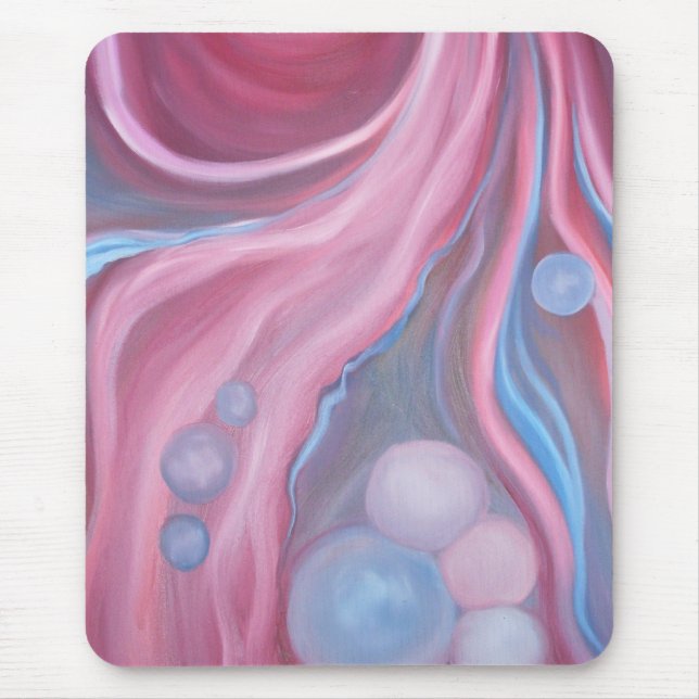 Orbs and Swirls Mouse Pad (Front)