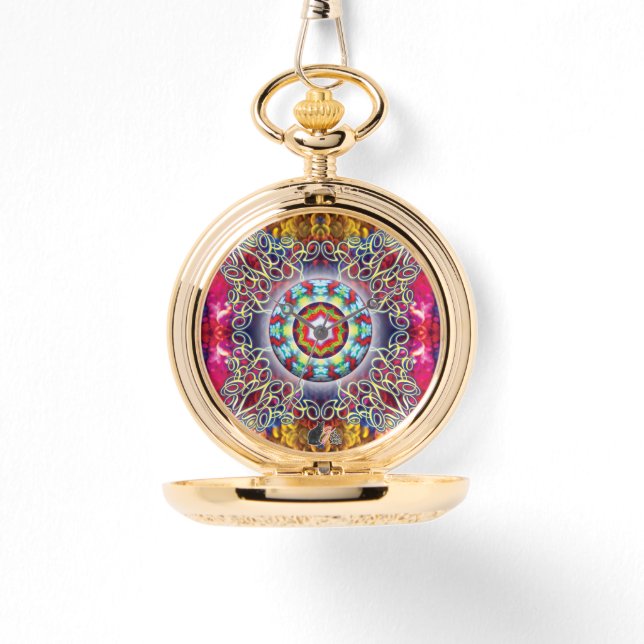Orbz Kaleid Pocket Watch (Front)