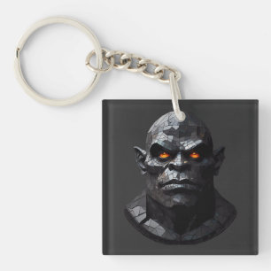 Orc Portrait  Key Ring