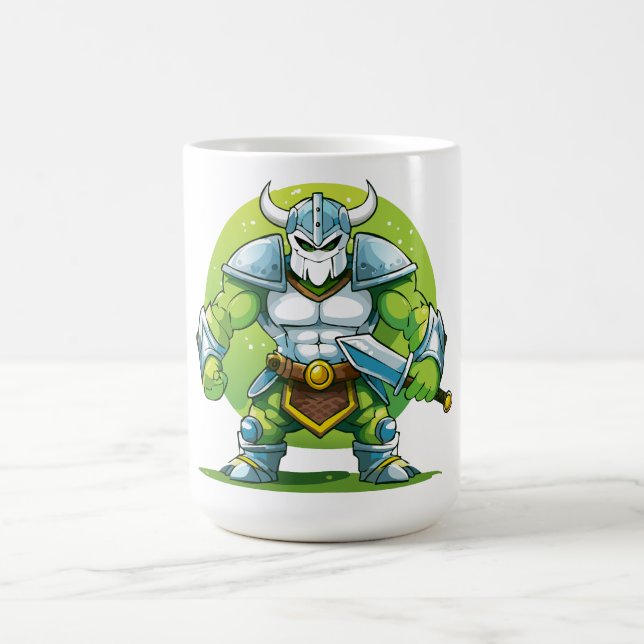 orc warrior coffee mug (Center)