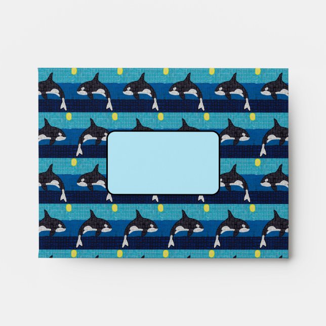 Orca (A2 notecard) - Envelope (Front)