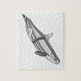 Orca Adult Colouring Puzzle
