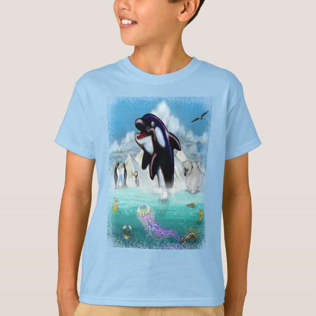 Orca and Friends T-Shirt (Front)