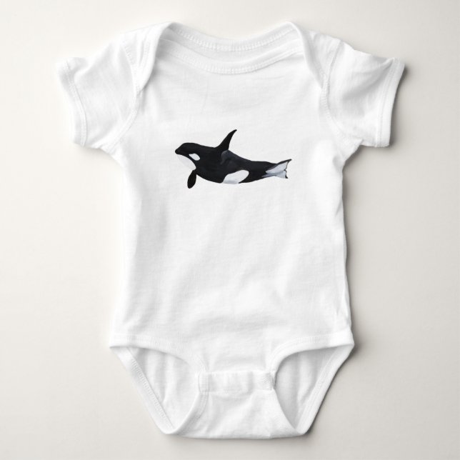 Orca Baby Bodysuit (Front)