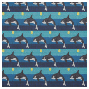 Orca - Cotton Twill Fabric