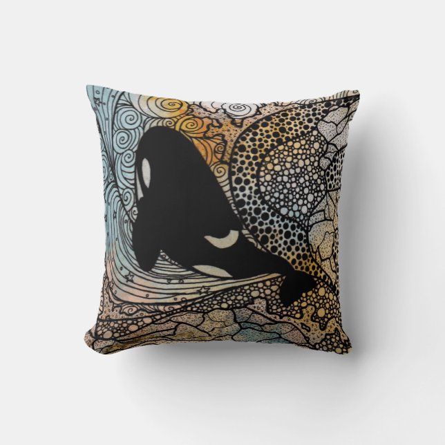 Orca Cushion (Front)