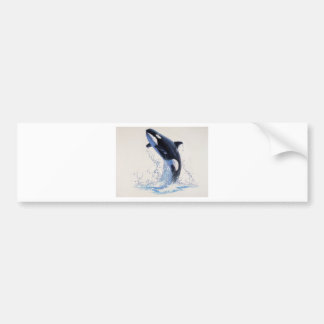 Orca Dance Bumper Sticker
