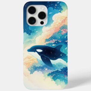 Orca Dancing in the Waves iPhone 15 Pro Max Case