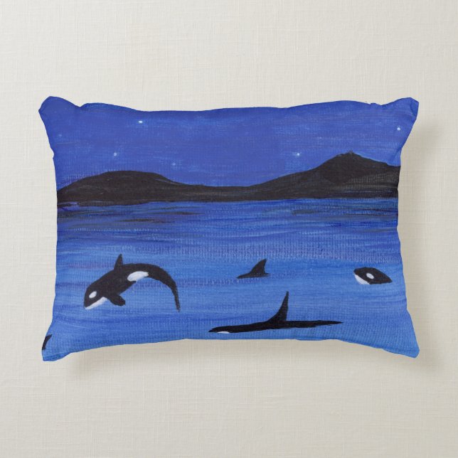 Orca Decorative Cushion (Front)