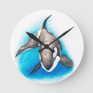 Orca Deep Dive Round Clock