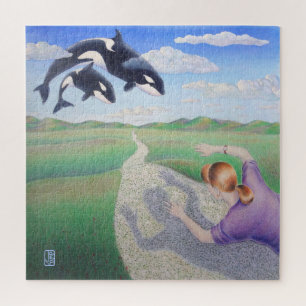 Orca Dreams "It's my planet, too!" Jigsaw Puzzle