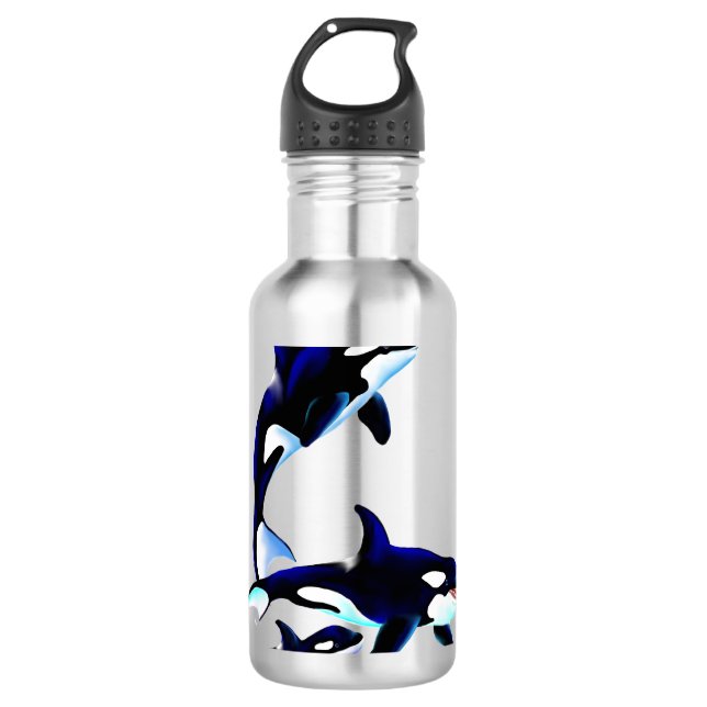 Orca Family 710 Ml Water Bottle (Front)