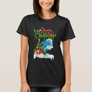 Orca Fish Xmas Decorations Santa Orca Christmas T T-Shirt
