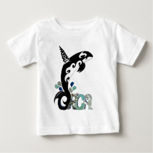 Orca Freedom Art Baby T-Shirt