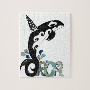 Orca Freedom Art Jigsaw Puzzle