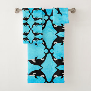Orca Fun Bath Towel Set