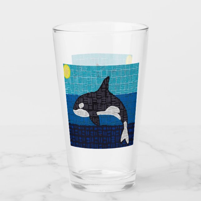 Orca - Glass Cup (Front)