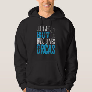 Orca Graphic For Boys Men Kids Whale 1 Hoodie