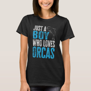Orca Graphic For Boys Men Kids Whale 1 T-Shirt
