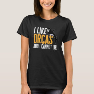 Orca Graphic For Women Men Kids Whale 4 T-Shirt