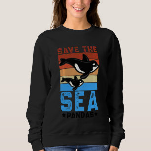Orca Graphic For Women Men Kids Whale Long Sleeve Sweatshirt