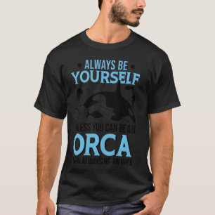 Orca Graphic For Women Men Kids Whale Long Sleeve T-Shirt