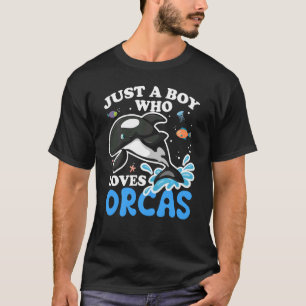 Orca Graphic For Women Men Kids Whale Swea 4 T-Shirt