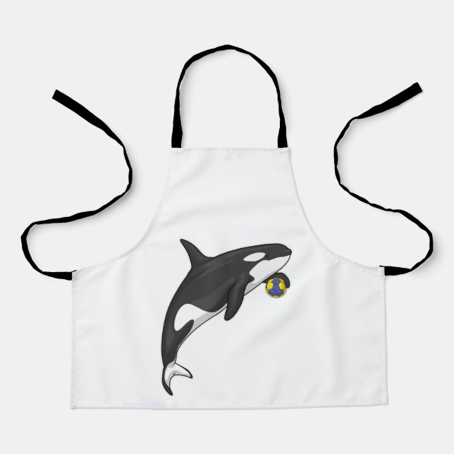 Orca Handball player Handball Apron (Front)
