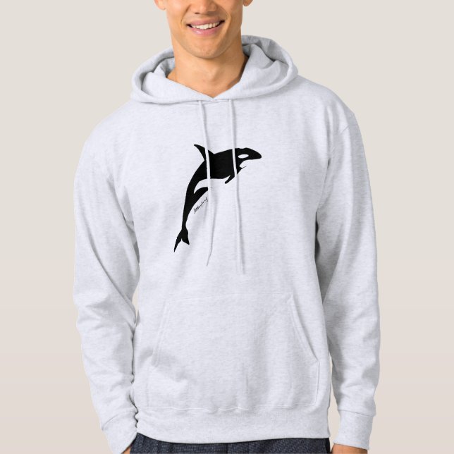 Orca hoody (Ocean Silhouettes Collection) (Front)
