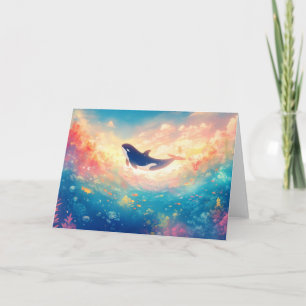 Orca in a Sea of Dreams Card