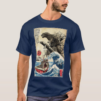 Orca in Japan Kids Hoodie T-Shirt