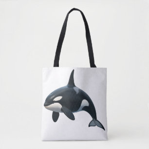 Orca in Motion Tote Bag