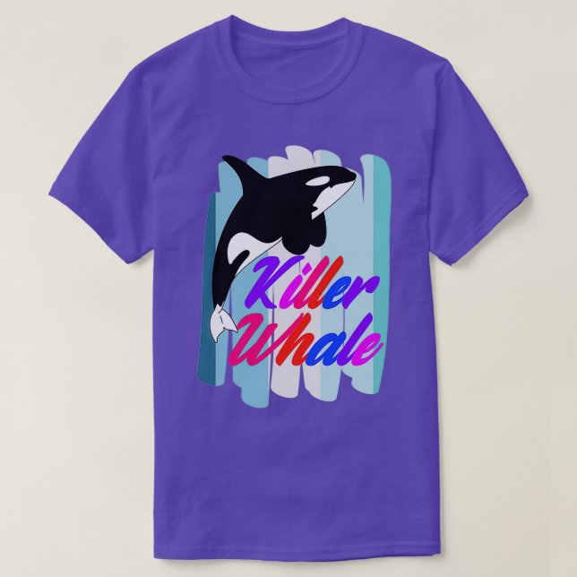 orca Killer Whale 10 T-Shirt (Design Front)