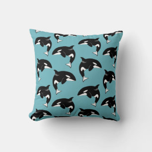 Orca Killer Whale Cushion