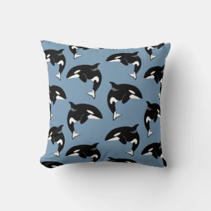 Orca Killer Whale Cushion