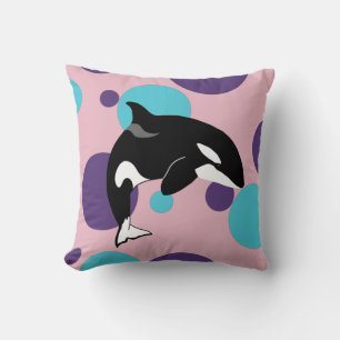 Orca Killer Whale Cushion