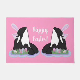 Orca Killer Whale Easter Doormat