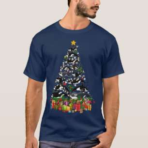 Orca Killer Whale Ornament Christmas Tree T-Shirt