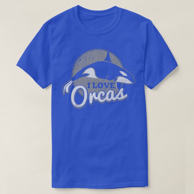 Orca Killer Whale Sea Wolf Ocean T-Shirt (Design Front)